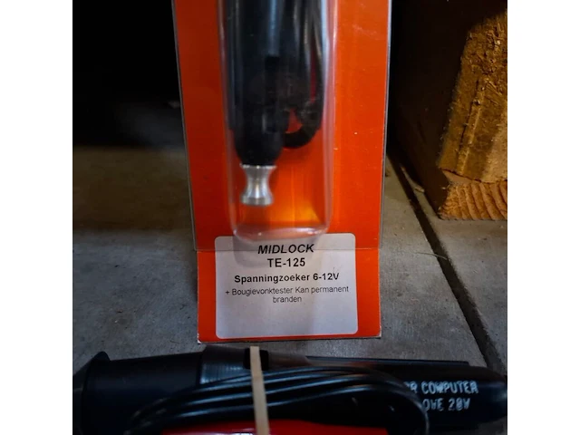 18x spanningzoeker +bougievonktester midlock, te-125 - afbeelding 3 van  5