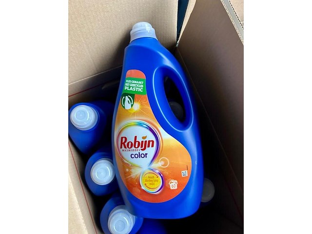 18x wasmiddel color 3 ltr en 6x wasverzachter 0,75 ltr robijn - afbeelding 3 van  6