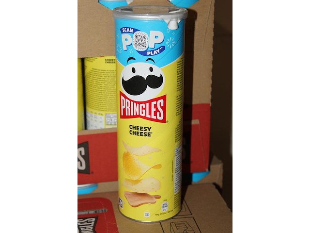 19 bussen pringles cheesy cheese. - afbeelding 2 van  2