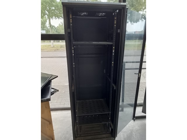 19 inch kast, caymon, zwart - afbeelding 3 van  6