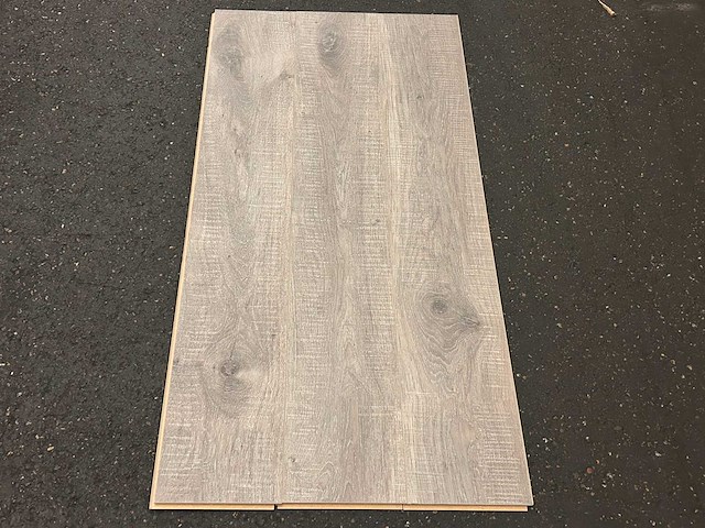 19 m2 laminaat plank - 1261 x 192 x 7 mm - afbeelding 3 van  3