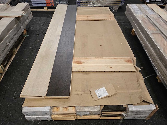 19 m2 mixpallet parket eiken xl mutliplank - 2200 x 207 x 14 mm - afbeelding 2 van  3