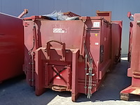 19 m3 haakarm afzet perscontainer, kiggen, 2012