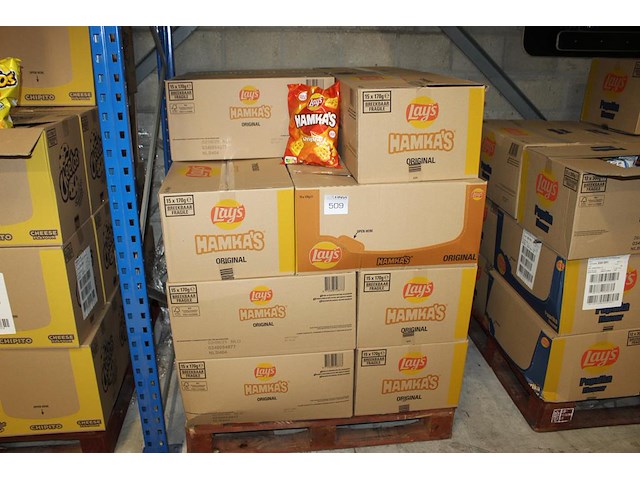 19 omdozen lays hamka's. 15x 170g. tht 8-25. - afbeelding 1 van  2