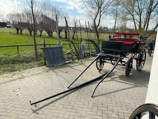 1900 wagenette koets - afbeelding 1 van  16