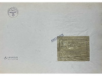 1910 tekening op papier gustav klimt - afbeelding 3 van  4