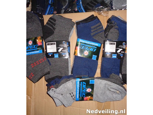 192 paar sneakersokken mt 43/46 - afbeelding 2 van  3