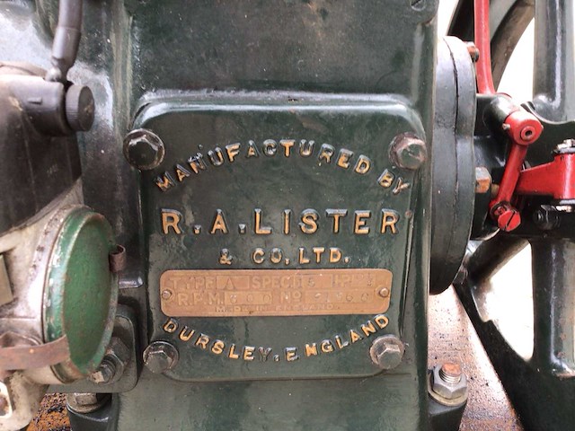 1925 lister a benzinemotor - afbeelding 10 van  10