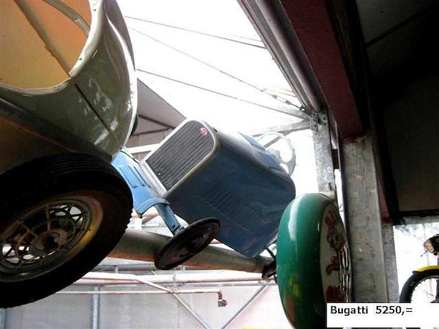 1926 bugatti-style pedal car | vintage pedal car - afbeelding 10 van  10
