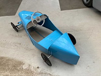 1926 bugatti-style pedal car | vintage pedal car - afbeelding 2 van  10