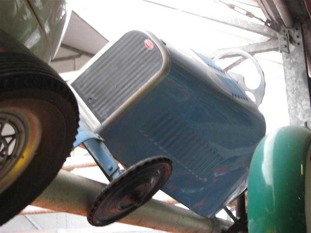 1926 bugatti-style pedal car | vintage pedal car - afbeelding 8 van  10