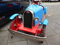 1928 bugatti eureka pedal car | original vintage pedal car - afbeelding 2 van  14