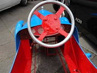 1928 bugatti eureka pedal car | original vintage pedal car - afbeelding 6 van  14