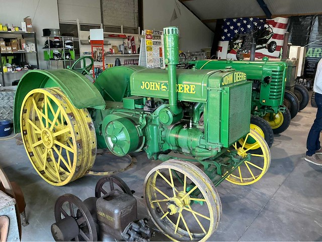 1928 john deere d oldtimer tractor - afbeelding 1 van  16