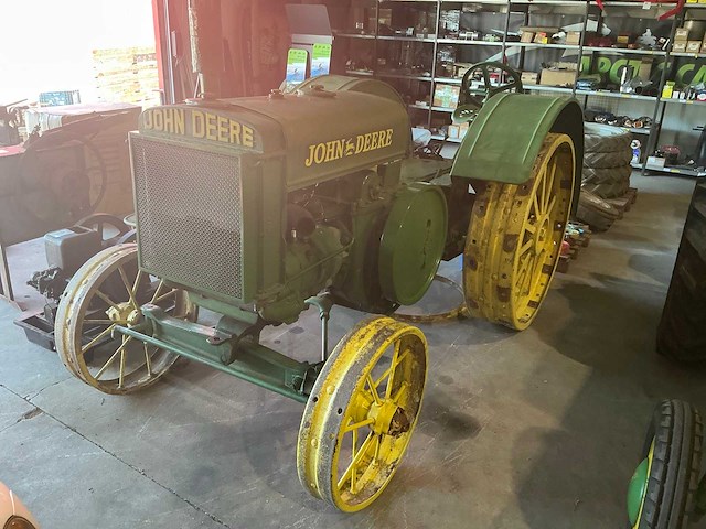 1928 john deere d oldtimer tractor - afbeelding 9 van  16