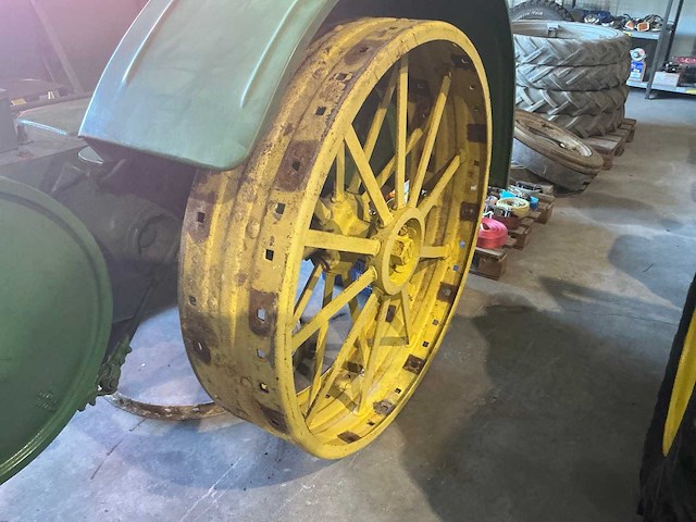 1928 john deere d oldtimer tractor - afbeelding 16 van  16