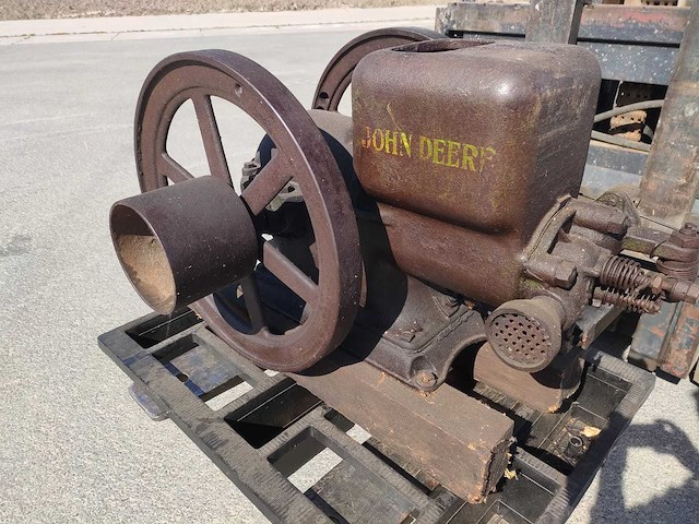 1929 john deere e stationaire oldtimer motor - afbeelding 3 van  8