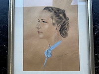 1940 pasteltekening