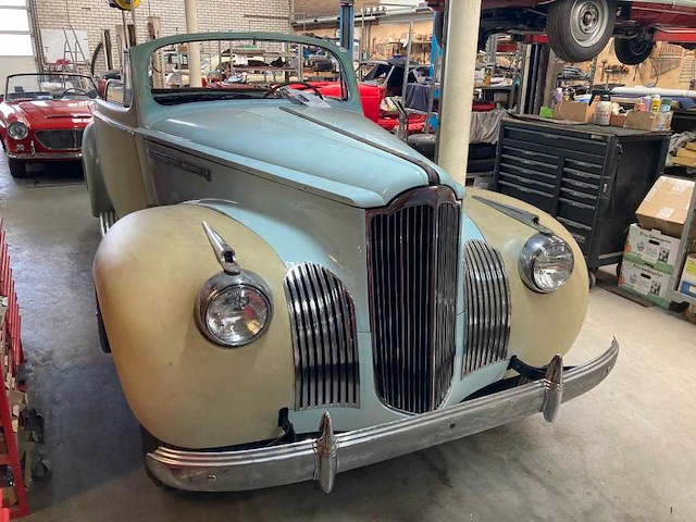 1941 packard one-twenty convertible | american classic convertible - afbeelding 29 van  47
