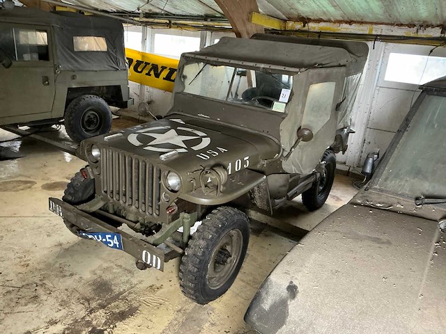 1942 willys jeep legervoertuig - afbeelding 1 van  20
