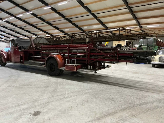 1946 alf brandweerwagen american lafrance (12 cilinder) - afbeelding 50 van  50