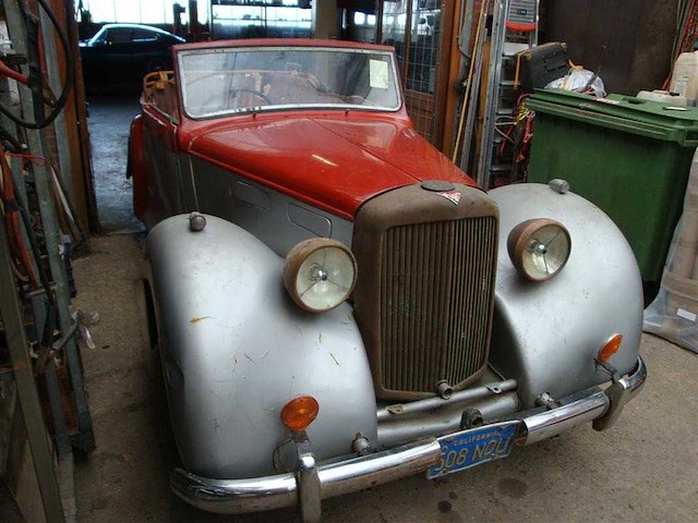 1948 alvis ta14 drophead coupe rhd | british luxury convertible - afbeelding 7 van  25