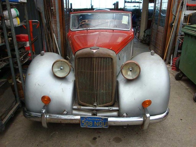 1948 alvis ta14 drophead coupe rhd | british luxury convertible - afbeelding 8 van  25