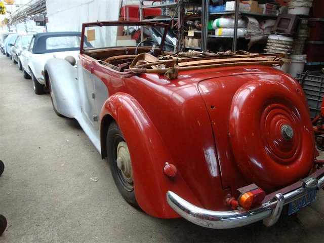 1948 alvis ta14 drophead coupe rhd | british luxury convertible - afbeelding 12 van  25