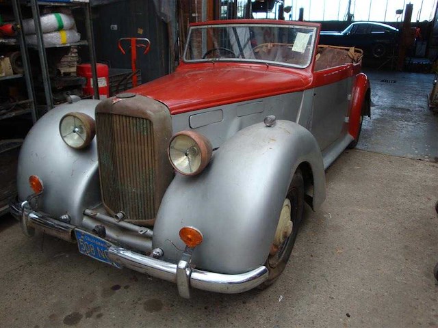 1948 alvis ta14 drophead coupe rhd | british luxury convertible - afbeelding 24 van  25