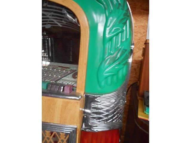 1948 rock-ola 1428 jukebox | american vintage music machine - afbeelding 10 van  16