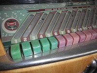 1948 rock-ola 1428 jukebox | american vintage music machine - afbeelding 6 van  16