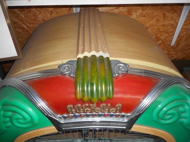 1948 rock-ola 1428 jukebox | american vintage music machine - afbeelding 9 van  16
