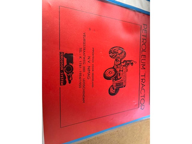 1949 massey ferguson ted oldtimer tractor - afbeelding 8 van  20