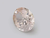1,95 ct ovaal gesneden lichtroze topaas – misty rose - afbeelding 2 van  2