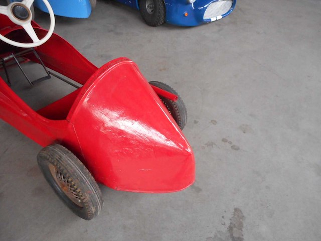 1950 alfa romeo pedal car | original vintage pedal car - afbeelding 10 van  12
