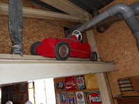 1950 alfa romeo pedal car | original vintage pedal car - afbeelding 2 van  12