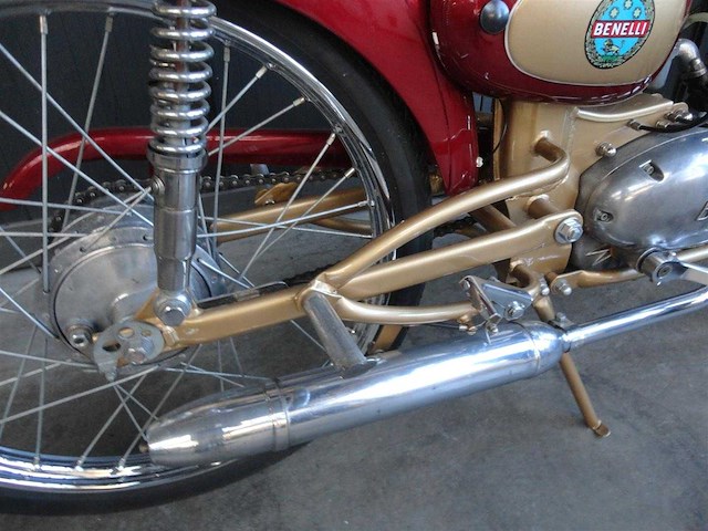1950 benelli sprintmaster 50cc | italian classic moped - afbeelding 12 van  12
