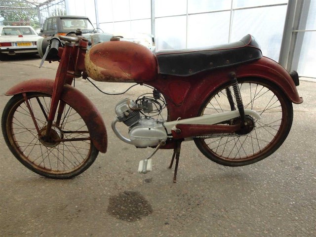 1950 demm dick-dick 50cc 4-stroke | italian classic moped - afbeelding 4 van  6