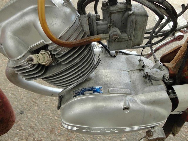 1950 demm dick-dick 50cc 4-stroke | italian classic moped - afbeelding 5 van  6