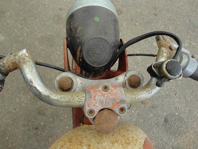 1950 demm dick-dick 50cc 4-stroke | italian classic moped - afbeelding 6 van  6