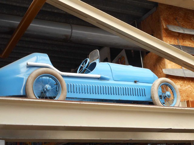 1950 duesenberg pedal car | rare vintage pedal car - afbeelding 9 van  22