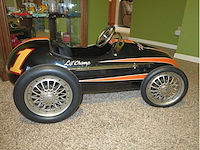 1950 ferrari-style pedal car | vintage pedal car - afbeelding 12 van  14