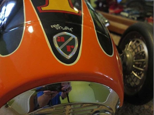 1950 ferrari-style pedal car | vintage pedal car - afbeelding 14 van  14