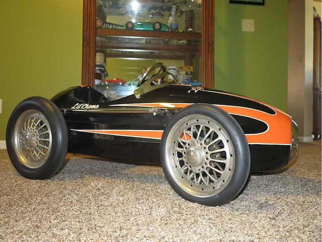 1950 ferrari-style pedal car | vintage pedal car - afbeelding 3 van  14
