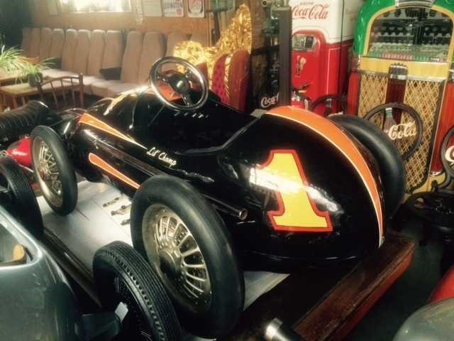 1950 ferrari-style pedal car | vintage pedal car - afbeelding 5 van  14