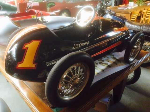 1950 ferrari-style pedal car | vintage pedal car - afbeelding 6 van  14