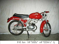 1950 itom esperia 50cc | italian classic moped - afbeelding 3 van  7