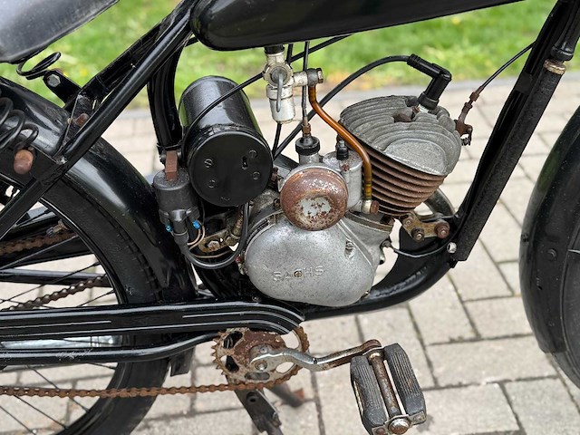 1950 mars 50s 50cc motorfiets - afbeelding 2 van  13