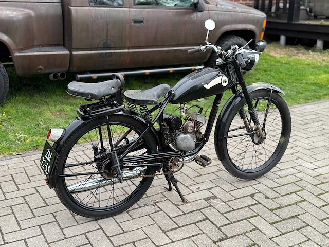 1950 mars 50s 50cc motorfiets - afbeelding 9 van  13