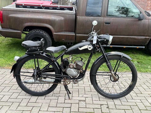 1950 mars 50s 50cc motorfiets - afbeelding 10 van  13